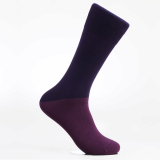 Men_s dress socks _ Crimson block socks_Egyptian cotton